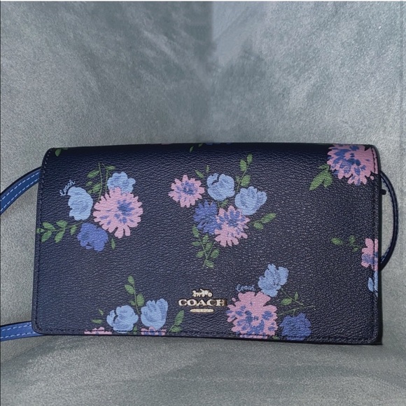 Coach foldover Hayden crossbody clutch - Picture 1 of 3